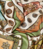 Alémais Contina Tiles silk scarf