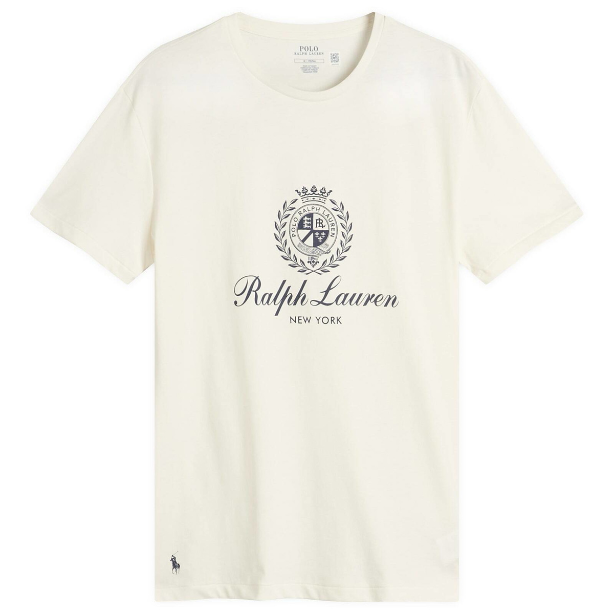 【関税&送料込】Polo Ralph Lauren White Cotton Classic-Fit T POLO RALPH LAUREN Classic Fit Cotton Graphic Tee, White – OZNICO