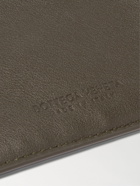 Bottega Veneta - Intrecciato Rubber and Full-Grain Leather Cardholder