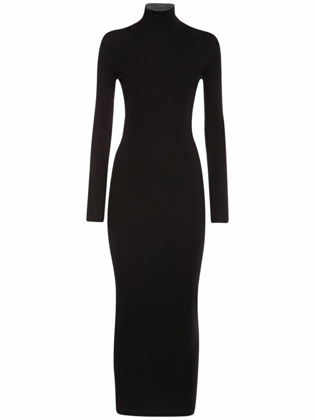 Photo: TOM FORD - Compact Knit Cashmere & Silk Midi Dress