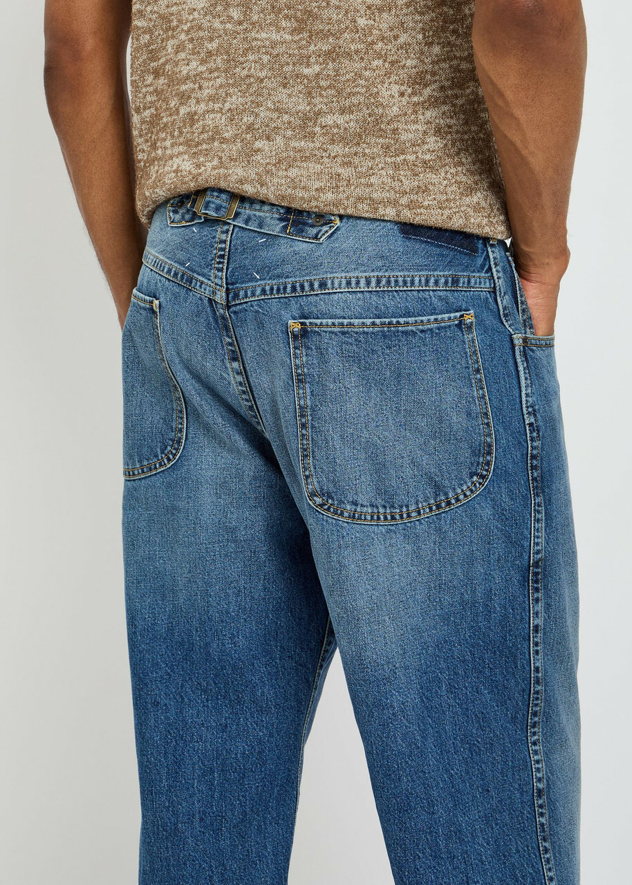 Maison Margiela Straight-leg Jeans Blue