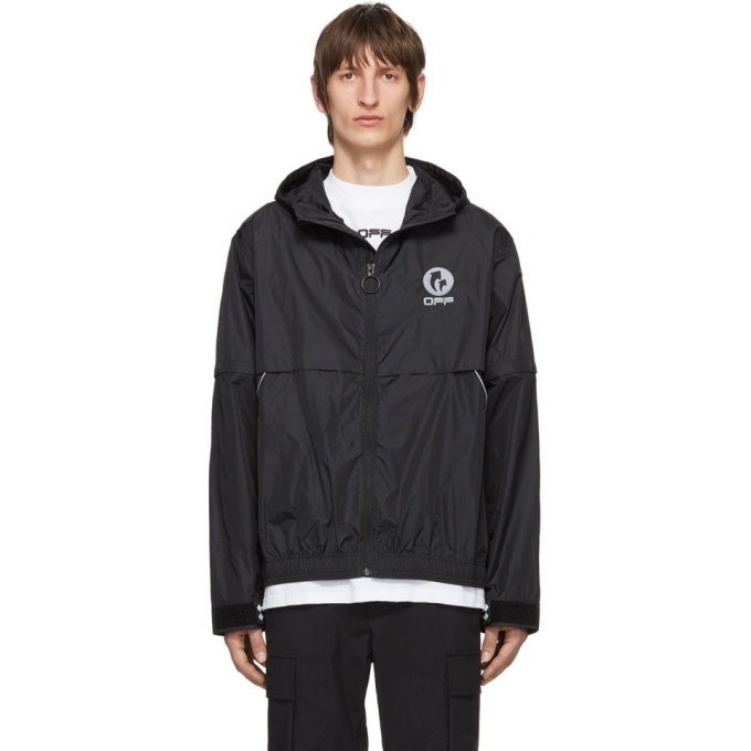 Photo: Off-White Black WR Top Shell Jacket