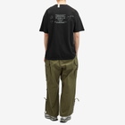 Poliquant Men's Mine Print T-Shirt in Black