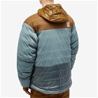 The North Face Men's x Undercover 50/50 Mountain Jacket in Concrete Grey/Sepia Brown