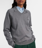 Miu Miu Virgin wool polo sweater