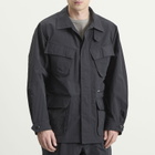 Snow Peak Men's Nylon Washer Jacket in Black