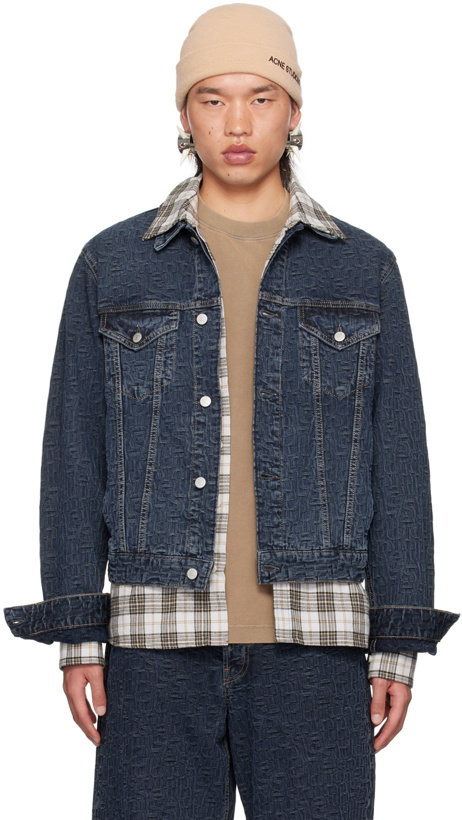 Photo: Acne Studios Blue Cropped Denim Jacket