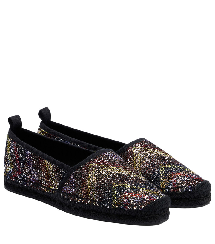 Photo: Missoni Elle sequined espadrilles