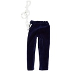 Palm Angels Navy Track Pants Keychain