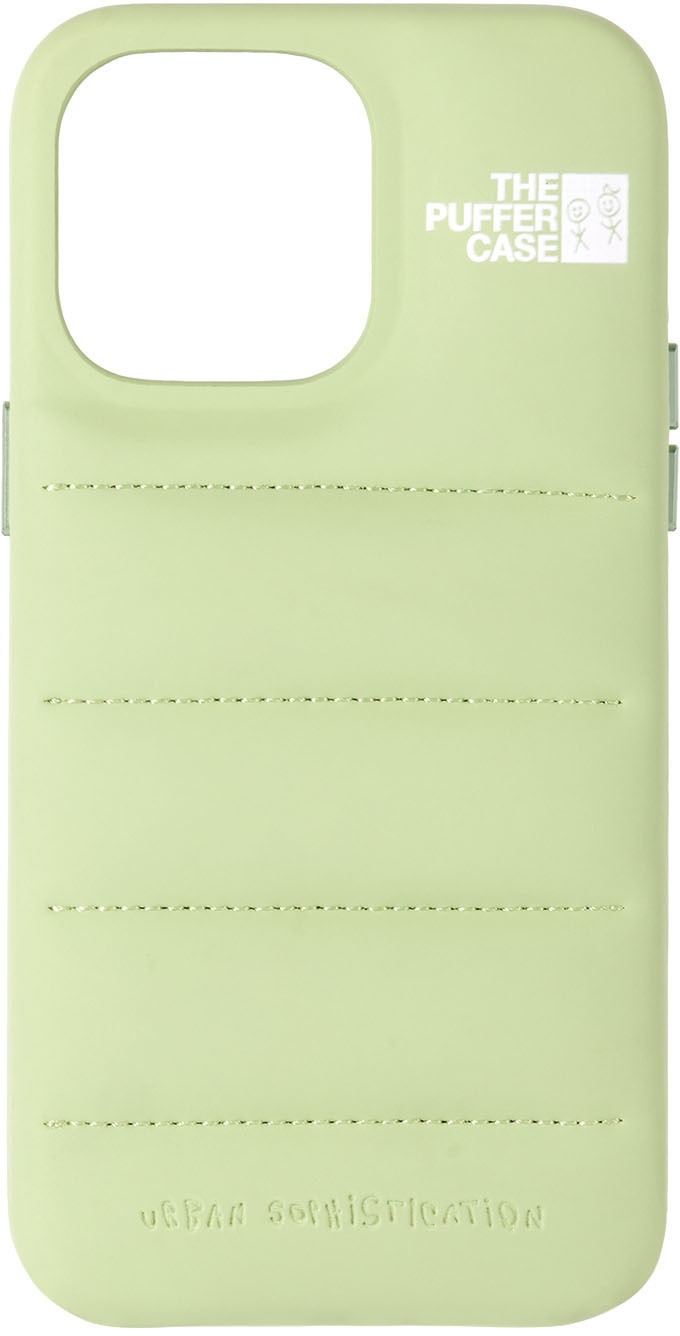 Photo: Urban Sophistication Green 'The Puffer' iPhone 14 Pro Max Case