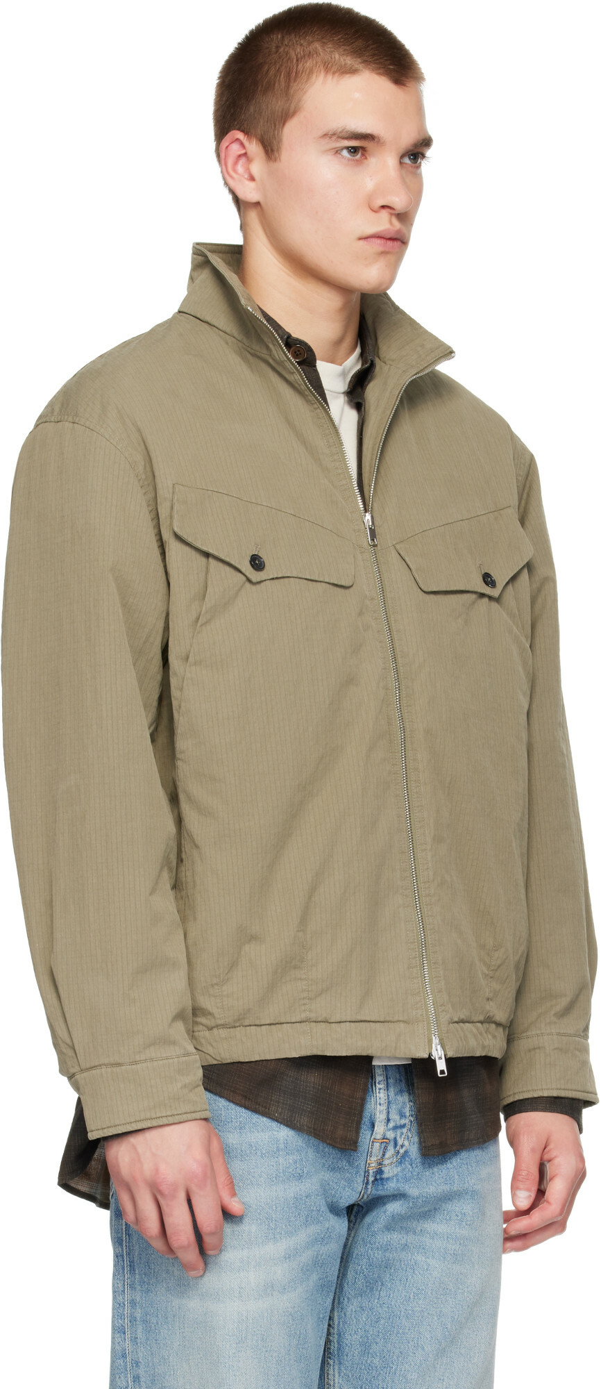 Second/Layer Khaki Vet Jacket