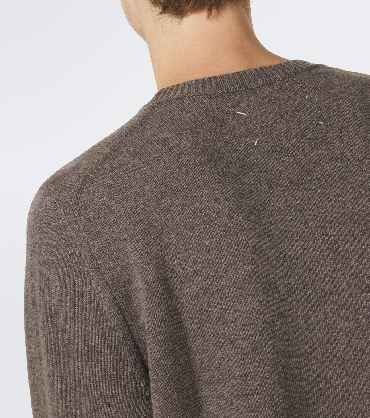 Maison Margiela Printed virgin wool sweater