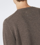 Maison Margiela Printed virgin wool sweater