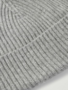 Mr P. - Cairn Ribbed Cashmere Beanie