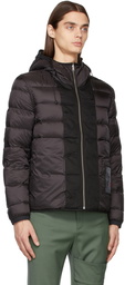 Ten c Black Down Liner Hooded Jacket