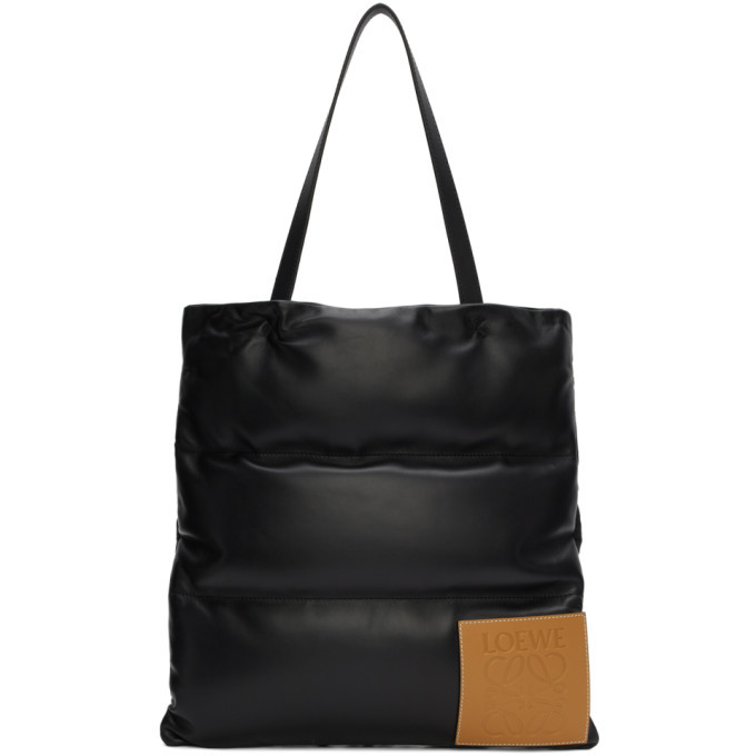 Loewe Black Puffy Vertical Tote Loewe