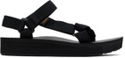 Teva Black Midform Universal Sandals
