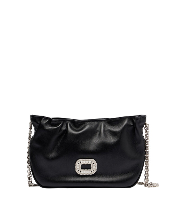 Photo: Roger Vivier Pilgrim Micro leather shoulder bag