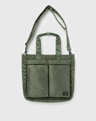 Porter Yoshida & Co. Tanker 2 Way Tote Bag Green - Mens - Bags