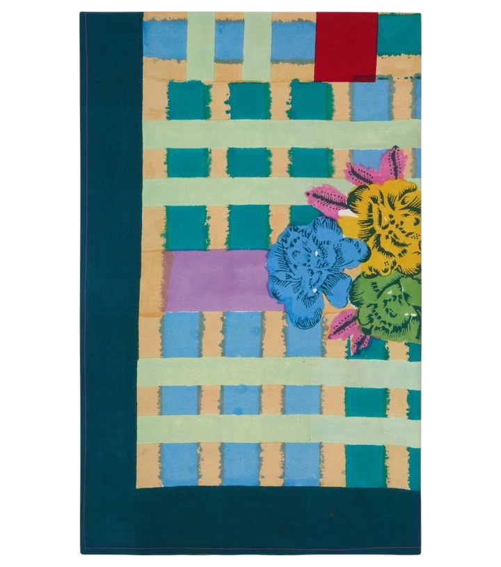 Photo: Lisa Corti Ankara Aqua Large cotton tablecloth