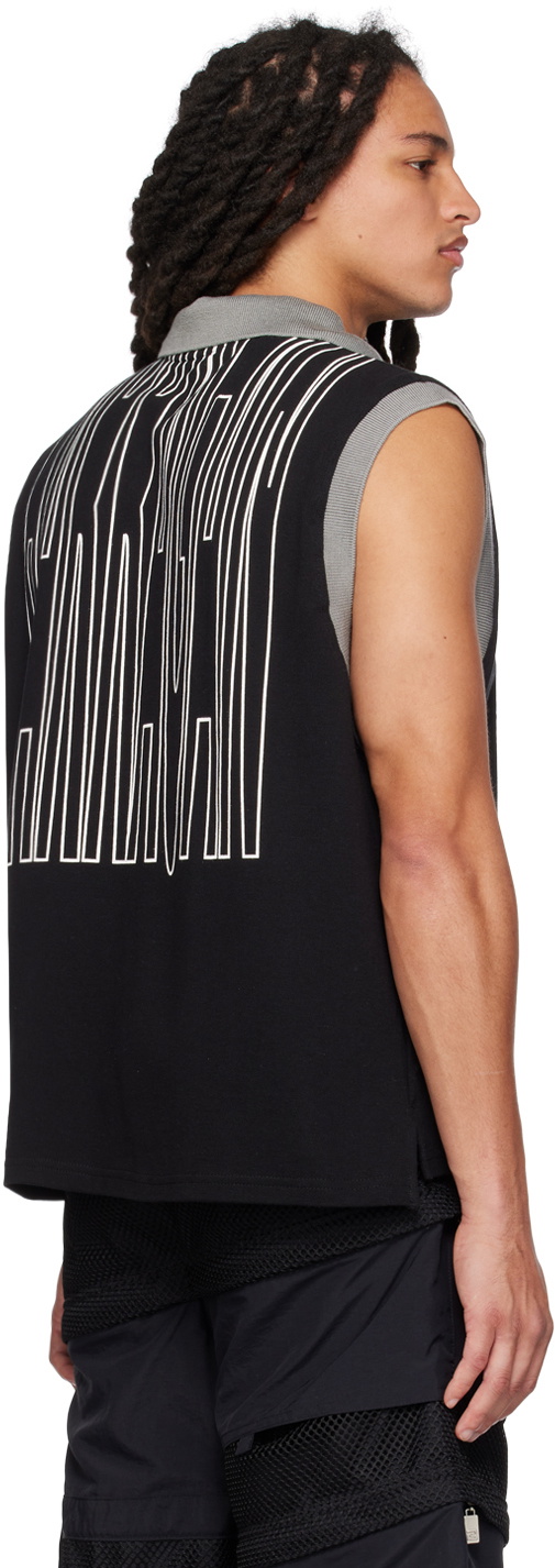 BARRAGÁN SSENSE Exclusive Black Polo