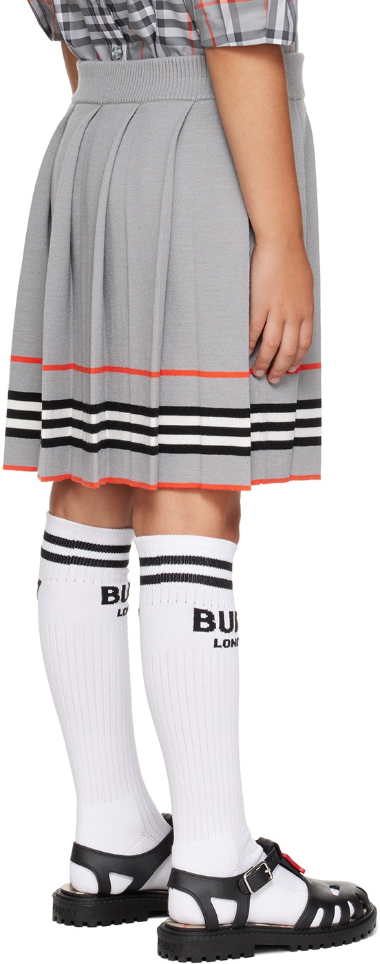 Beige Nova Check skirt Burberry Kids - IetpShops Italy - Burberry Kids  short-sleeve deer print shirt