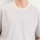 Corridor Men's Stripe T-Shirt in Light Blue