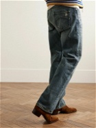 Rhude - Straight-Leg Distressed Jeans - Blue