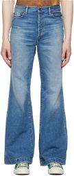 Acne Studios Blue Bootcut Jeans