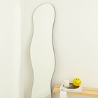 ferm LIVING Pond Mirror - Full Size in Chrome 