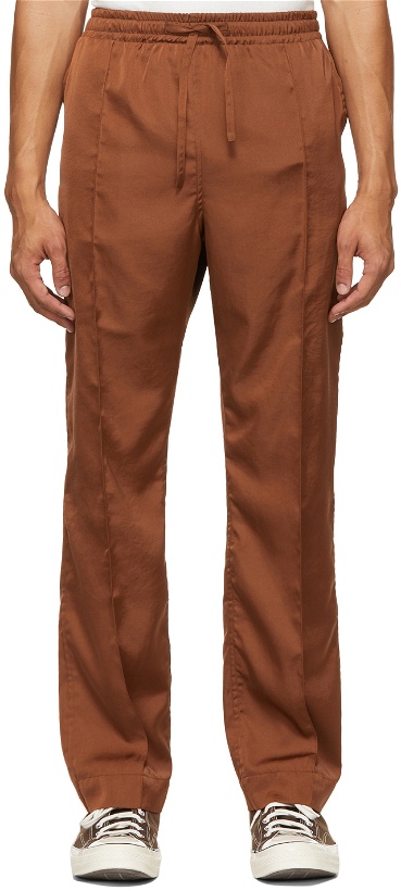 Photo: The Conspires Brown Satin CS UT Trousers