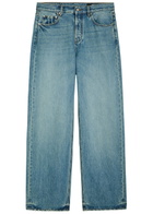Jacquemus Le De-nimes Droit Wide-leg Jeans Blue