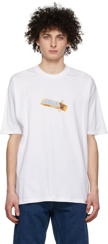 Photo: Carhartt Work In Progress White Chocolate Bar T-Shirt