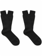 Mr P. - Ribbed Cotton Socks