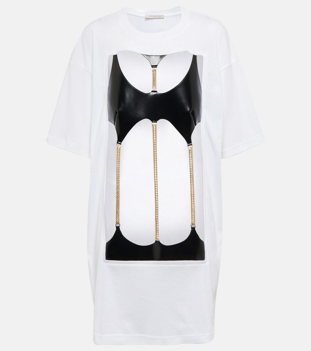 Christopher Kane Embellished cotton T-shirt