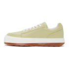 Sunnei Green Leather Dreamy Sneakers