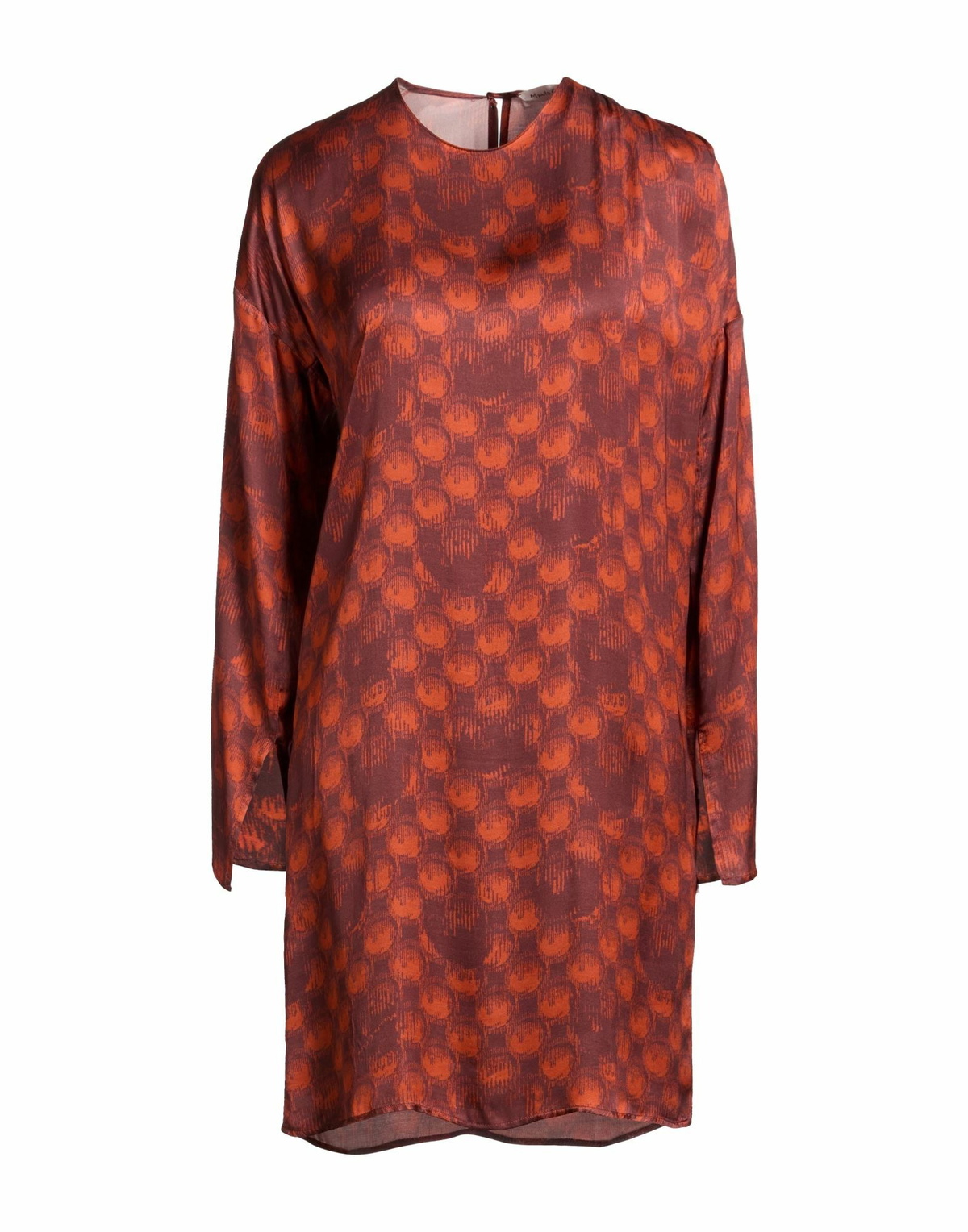 Manila Grace Womens Mini dress in Orange