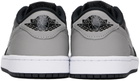 Nike Jordan Black & Gray Air Jordan 1 Low OG Sneakers