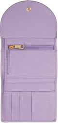 See by Chloé Purple Trifold Hana Wallet