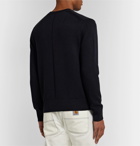 rag & bone - Intarsia Cotton and Cashmere-Blend Sweater - Black