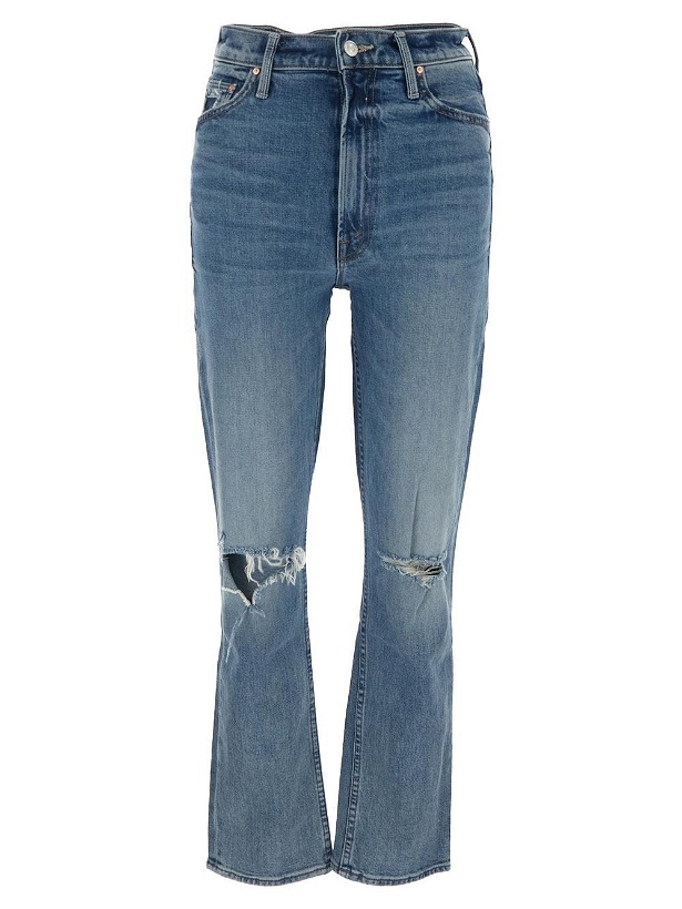 Photo: Mother High Waisted Rider Flood Jeans