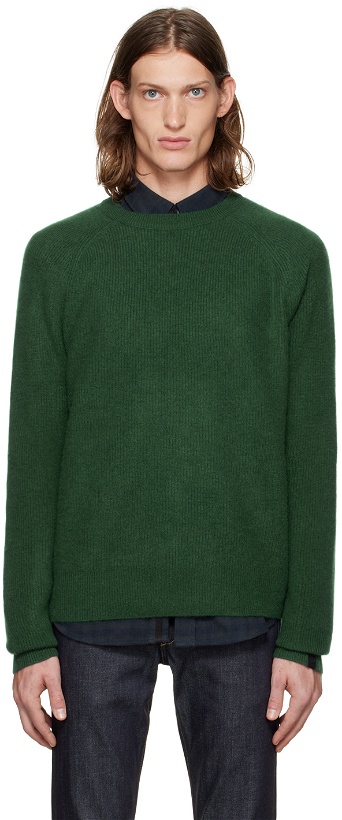Photo: rag & bone Green Pierce Sweater