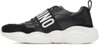 Moschino Black Logo Strap Sneakers