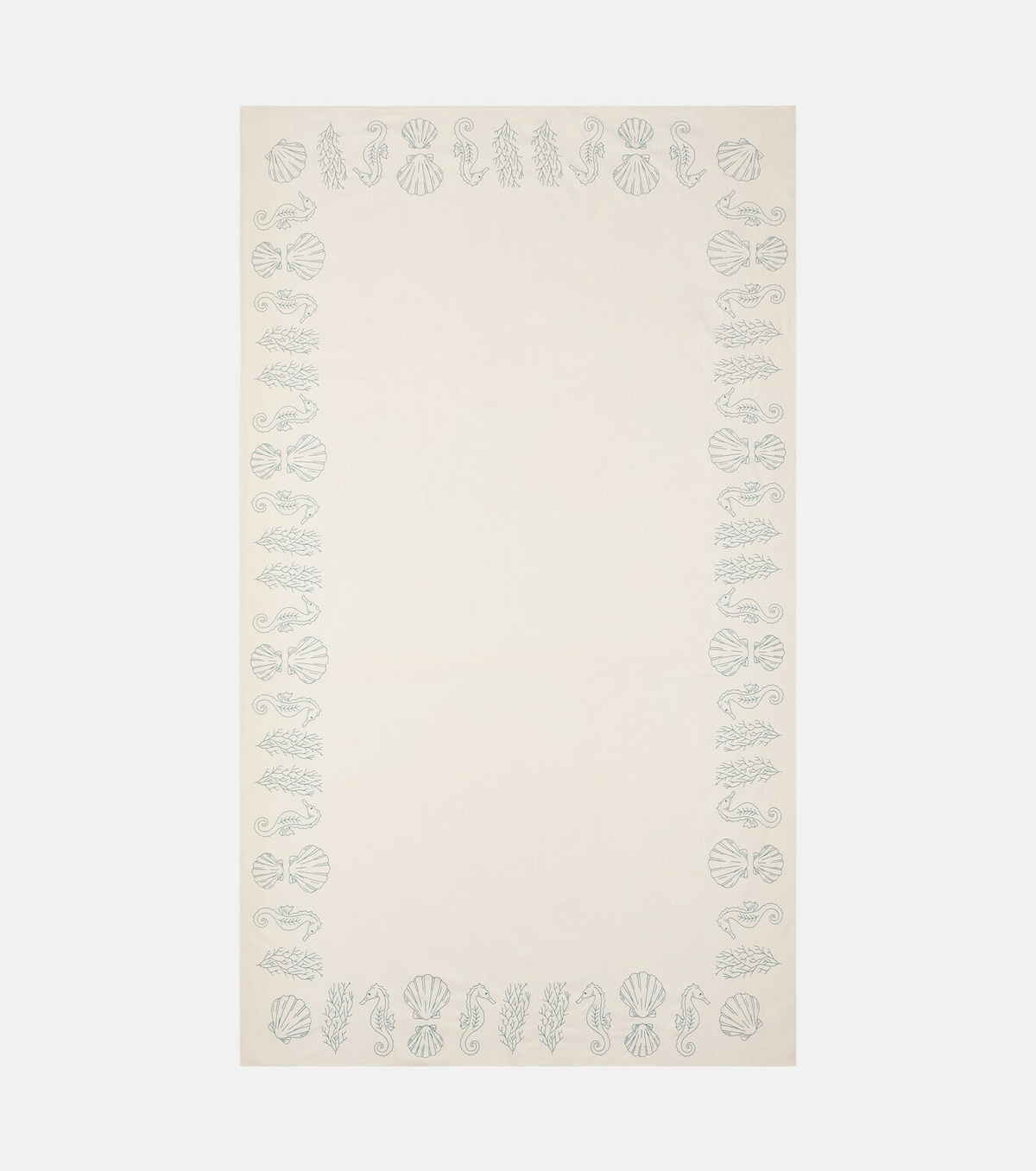 Les-Ottomans Embroidered linen tablecloth