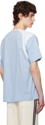 Wales Bonner Blue Dub T-shirt
