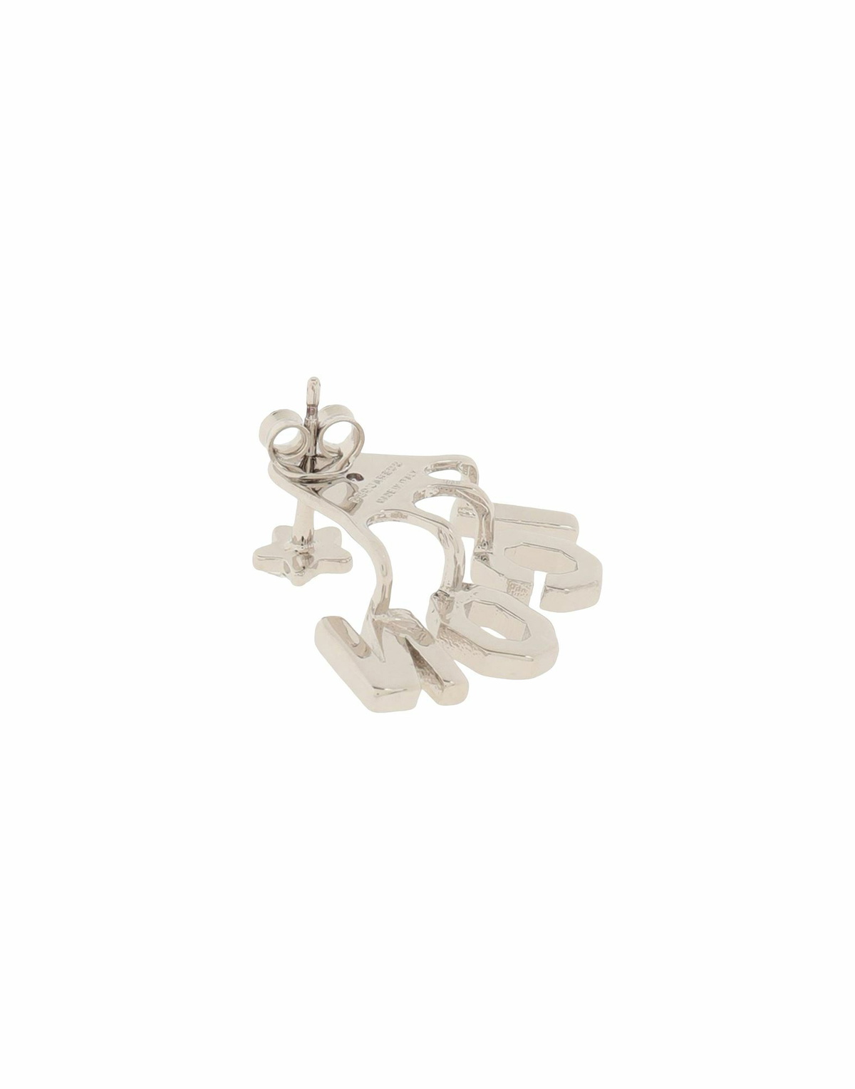 Dsquared2 Womens Single Earring in Silver