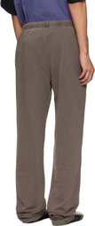 Martine Rose Brown Straight Leg Sweatpants