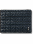 Serapian - Leather and Stepan Coated-Canvas Cardholder
