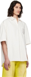 Martine Rose Off-White Printed Shirt