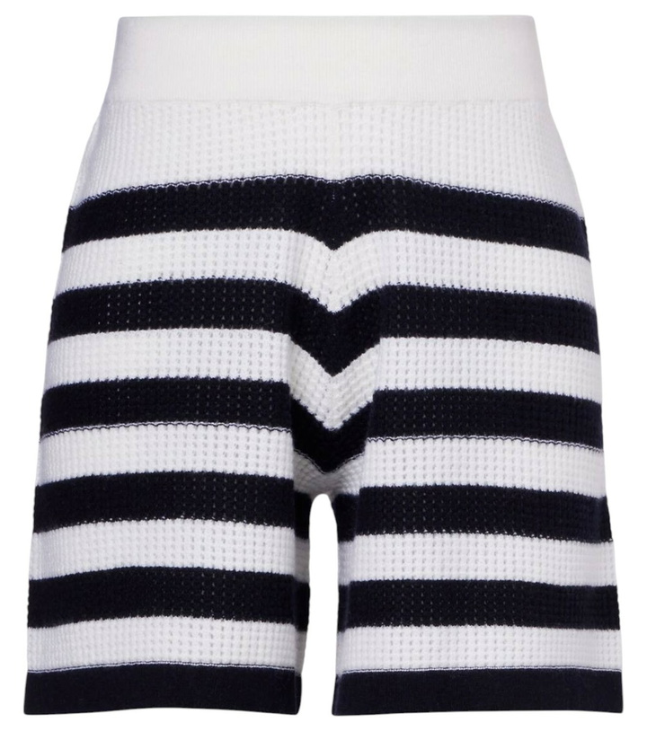 Photo: Jardin des Orangers Striped cashmere shorts